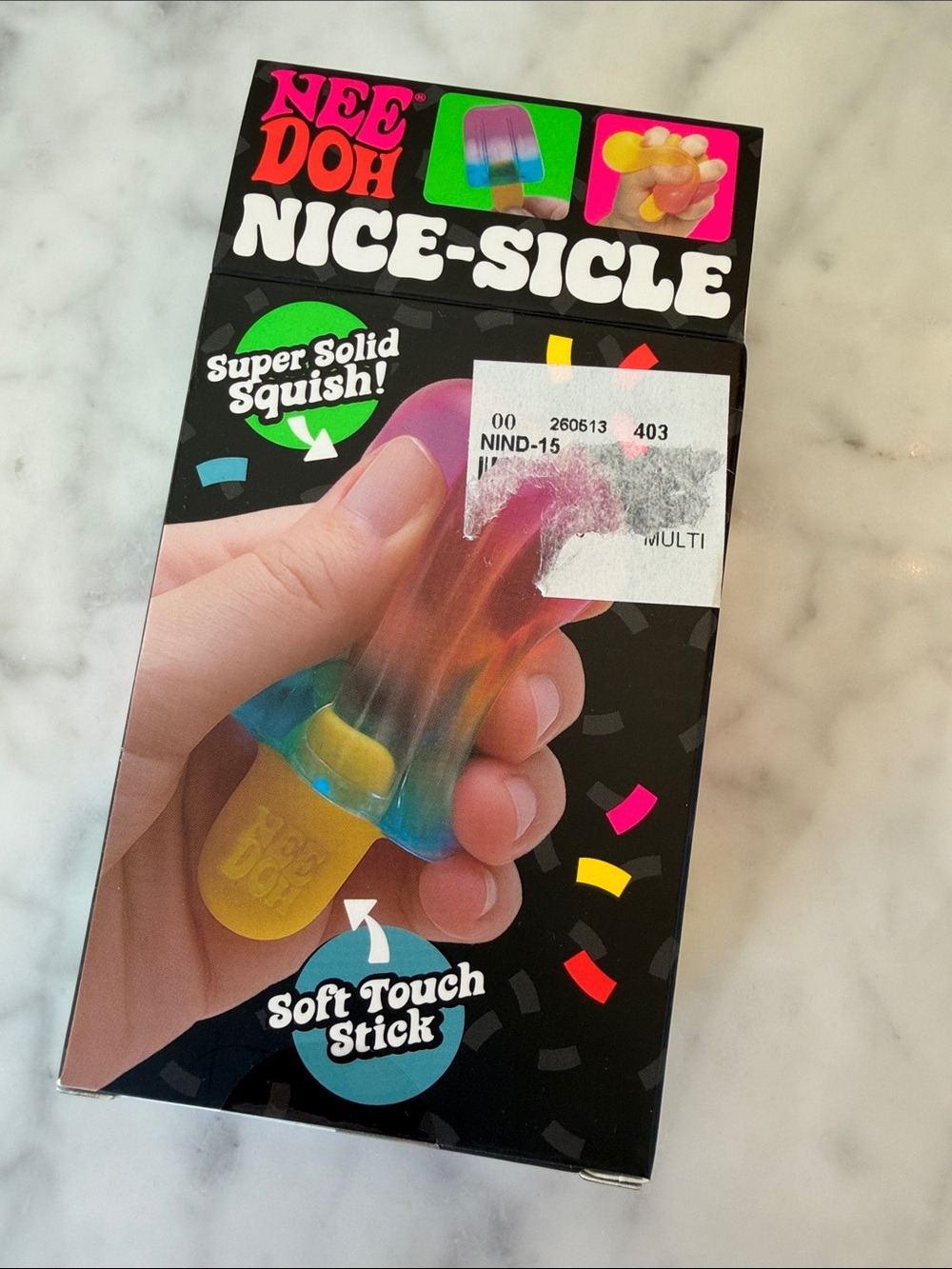 NWT VIRAL NEE DOH Nice-Sicle Popsicle Squishy Toy - Picture 3 of 6